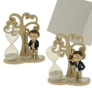 Bomboniera Clessidra, albero della vita Comunione BOY