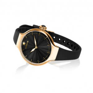 Orologio da donna hoops nouveau cherie sliding gold nero 2644L-S02