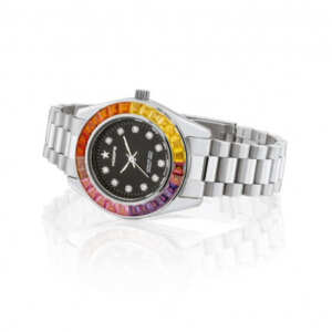 Orologio hoops monte carlo nero  rainbow 2644L-S02