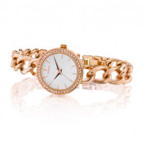 Orologio da donna hoops rose gold bianco 2645L-RG02