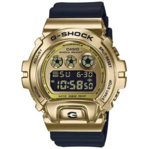 Orologio G-shock gm-6900g-9er casio con cassa dorata