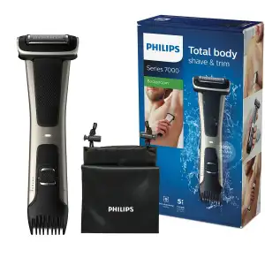 Rasoio Philips BG7025/15 Nero Rifinitore impermeabile per corpo e inguine.