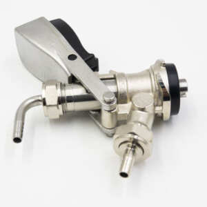 Attacco a baionetta con innesto per tubo da 9,5