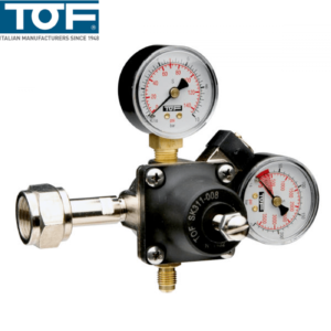 RIDUTTORE DI PRESSIONE CO2 MAXI SK 24 PRODOTTO DALLA TOF AZIENDA LEADER ITALIANA