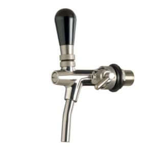 Rubinetto cromato 5/8 35 mm con compensatore