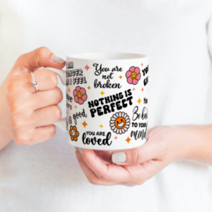 Tazza con frasi motivazionali