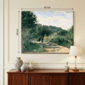 Esempio in ambiente1 Renoir - Strada a Louveciennes